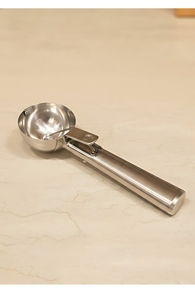 Bisbell Stainless Steel Ice Cream Scoop,Durable Kitchen Dessert Scoop, Comfor...