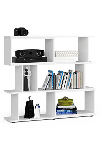 SERSIMO Rafturi modulare cu 6 rafturi pentru depozitare, PAL laminat de 16 mm...