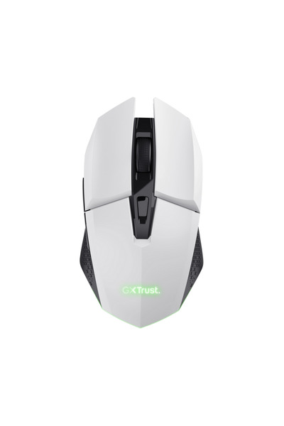Trust Mouse de gaming cu fir GXT 110W Felox, 4800 DPI, 6 butoane, Alb
