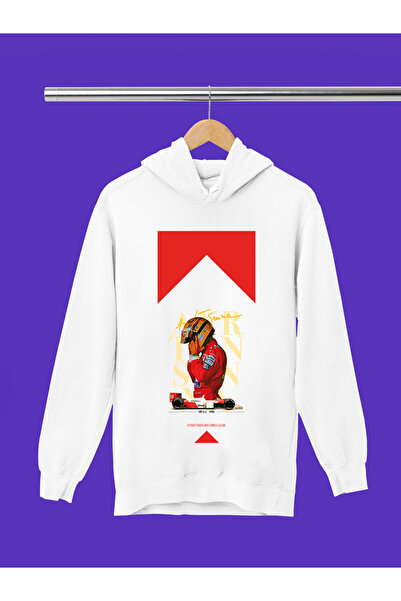 MAGORS DJEČJA SWEATSHIRT SA KAPULJAČOM AYRTON SENNA, KVALITETNA, MEKANA TEKST...