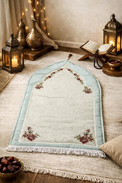 Kunzita Home 2cm padded prayer mat – luxurious comfort and ideal support for ...