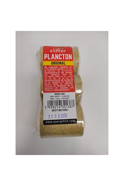 carp expert Tablete Plancton, 3buc/pachet, Original
