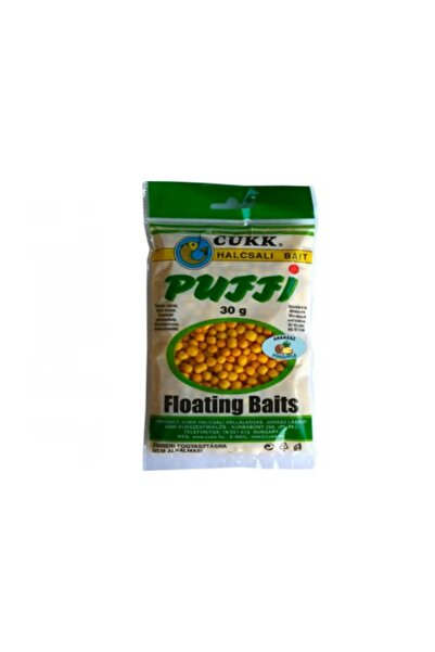 CuKK Momeala flotanta de carlig CUKK, 30g, Pufarin Mini Galben-Ananas