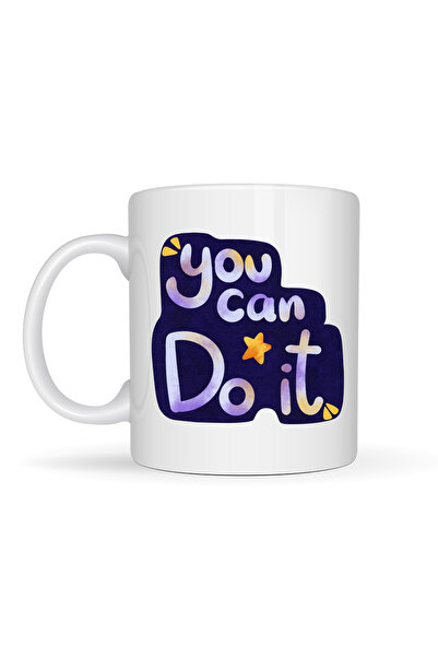 ELİZ BERRA MODA You Can Do It Motivational Mug Model 132 – Inspirational Desi...