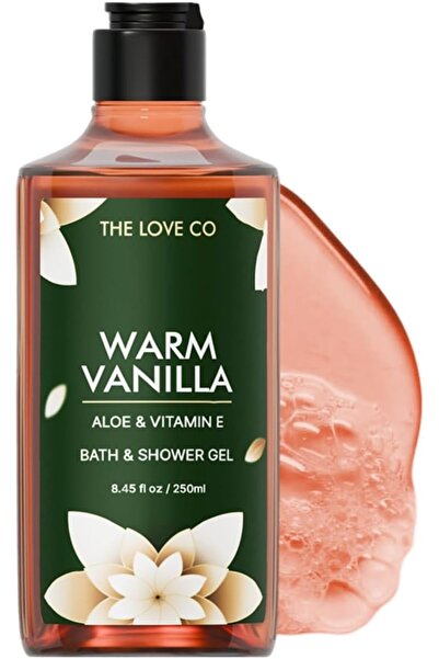THE LOVE CO Warm Vanilla Body Wash Shower Gel 250ml
