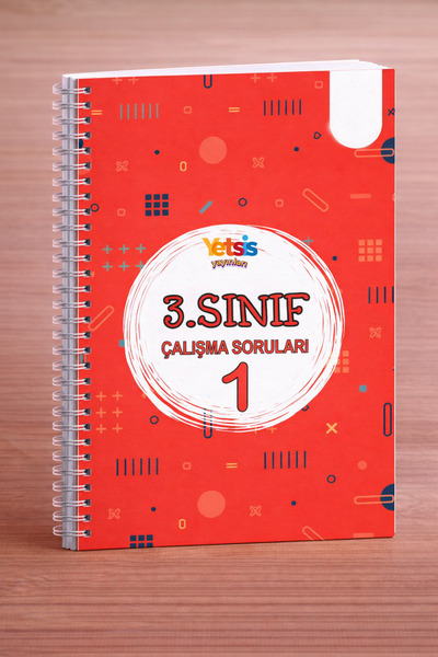 Yetsis Yayınları 3. Sınıf Çalışma Soruları - 1. Kitabı MEB birebir basım renk...