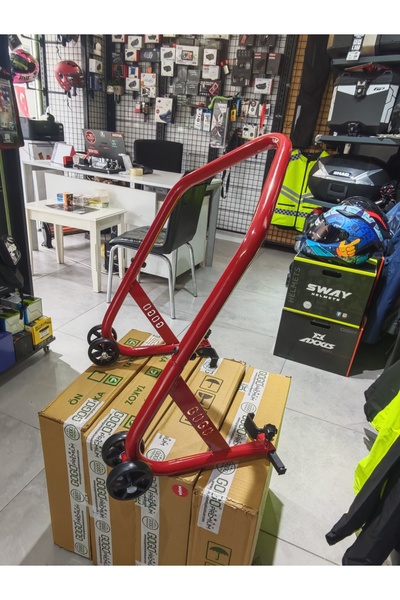 MOTORİDERS Maşadan Kaldırma sehpası Kırmızı..
