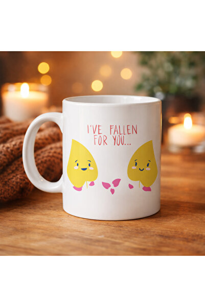 ELİZ BERRA MODA Model 29 – I'Ve Fallen for You Written Cute Love-Themed Porce...