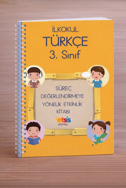 Yetsis Yayınları İlkokul 3. Sınıf Türkçe Etkinlik Kitabı - MEB birebir basım ...