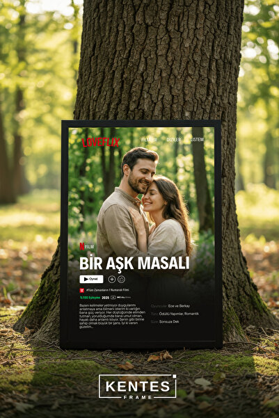 Kentes Frame Sevgililer Günü Hediyesi – Sevgiliye Kişiye Özel Netflix Film Çe...