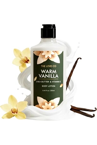 THE LOVE CO لوشن للجسم | فانيليا دافئة 250 مل | كريم مرطب مغذي للبشرة الجافة