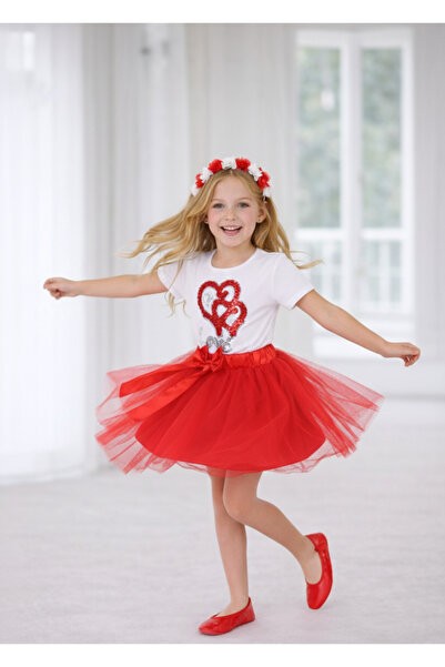 NACAR STORE زي عرض للفتيات في 23 أبريل و29 أكتوبر، تنورة توتو، تي شيرت مطبوع ...