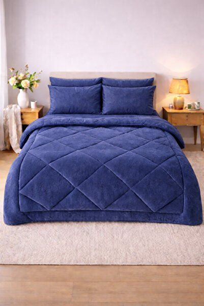 Violacasa Welsoft Exculisive Double Sleeping Set with 4 Pillowcases and Elast...