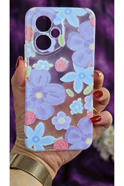 SUPER FRAME Honor 400 Uyumlu Baskılı Şeffaf Telefon Kılıfı