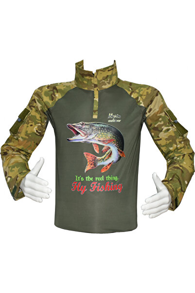 Mysia Outdoor COMBAT TİŞÖRT FİSHİNG M002 AVCI BALIKÇI TURNA
