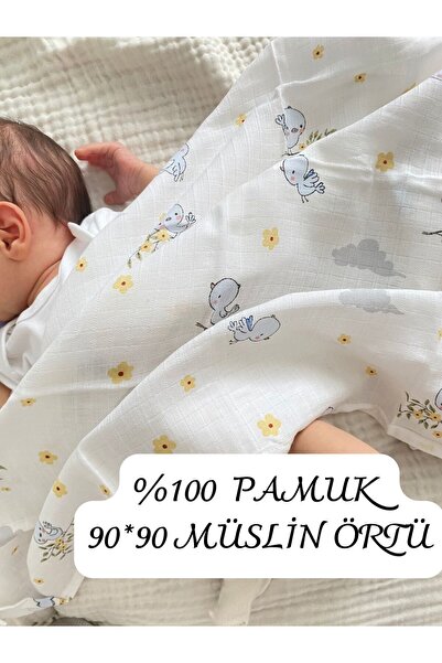 BEBEYLESTORE BEBEK MÜSLİN ÖRTÜ