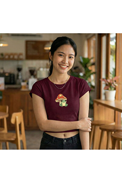 Velostra Γυναικείο μπλουζάκι με στάμπα Sweet Frog για βασική καθημερινή χρήση...