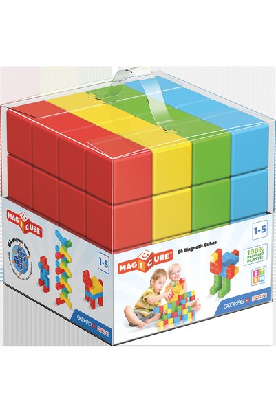 GEOMAG Magicube Animale 64 Piese 057