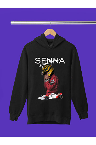 MAGORS DJEČJA SWEATSHIRT SA KAPULJAČOM AYRTON SENNA, KVALITETNA, MEKANA TEKST...