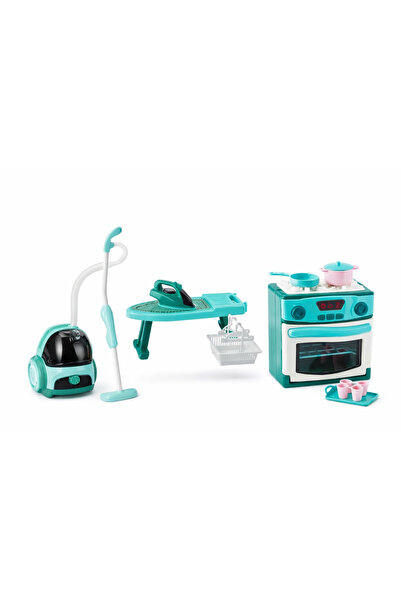 yagy 3 LÜ ELEKTRİK SÜPÜRGESİ FIRIN VE ÜTÜ MASASI ÜTÜ SETİ