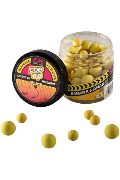 CPK Carp & More Pop Up CPK High Attract (HA) Banane și Ananas, 10-14mm, 40g