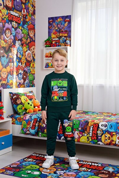 cgboutiquestylekids بدلة رياضية للأولاد من Cg Kids Brawl Stars 2 مصنوعة من ال...