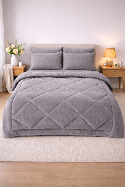 Violacasa Welsoft Exculisive Double Sleeping Set with 4 Pillowcases and Elast...