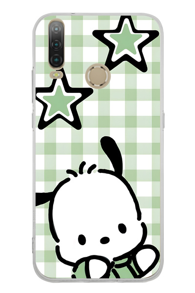 FLAMENKO حافظة هاتف شفافة بنمط كلب لطيف متوافقة مع جهاز General Mobile GM 10