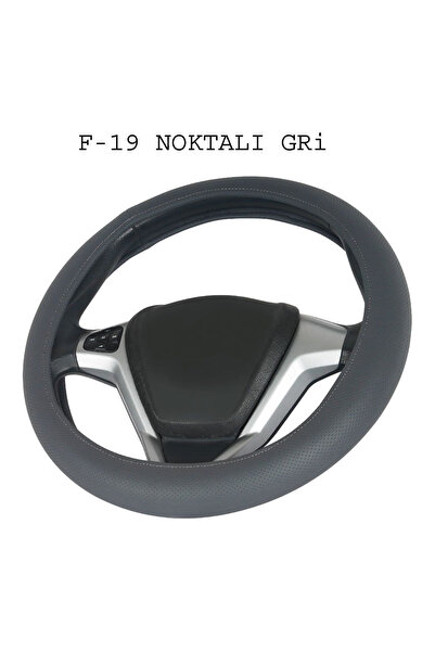 Genel Markalar DİREKSİYON KILIFI POŞETLİ GEÇME 42 CM MİNİBÜS TİP NKTALI GRİ P...