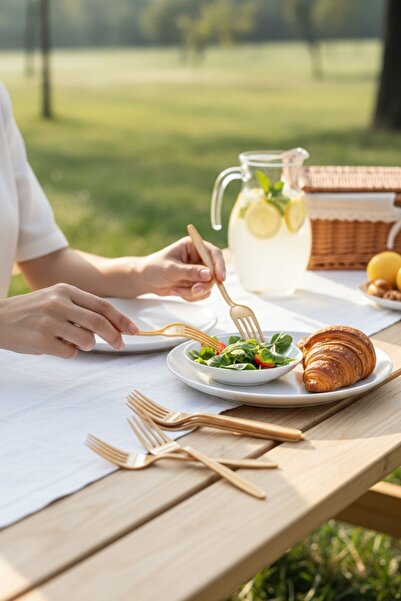 Cadde Süs Fork Colorful 25 Piece Set 25-Piece Fork Set