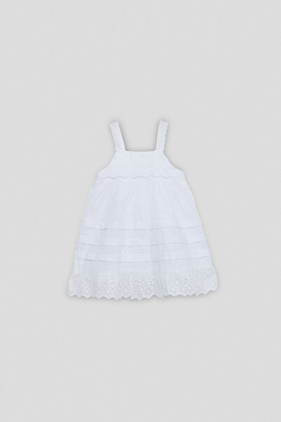 GB Baby Baby Girl White Dress