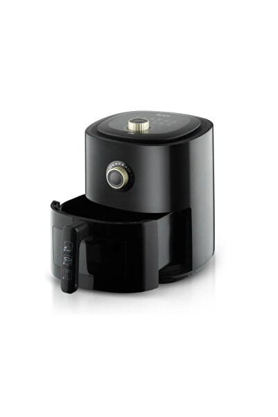 raf Air Fryer 5332B - Friteuza cu Aer Cald, Fara Ulei, Capacitate 6L, 2400W, ...