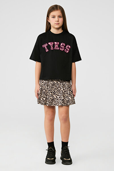 Tyess Girl Black Tshirt