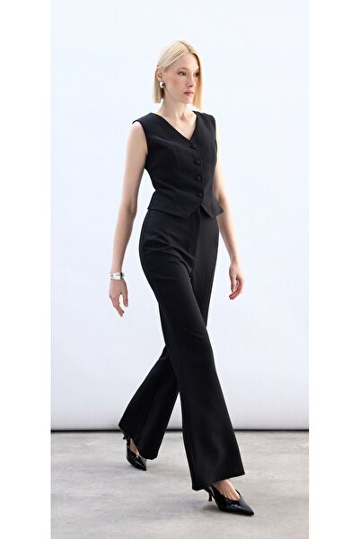 Sateen spanish leg pants