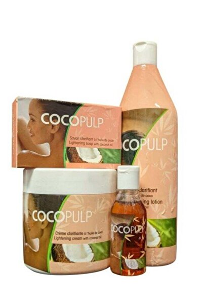 Dream Cosmetics Cocopulp Clarifying Lightening Cream Lotion Oil Soap Complete...