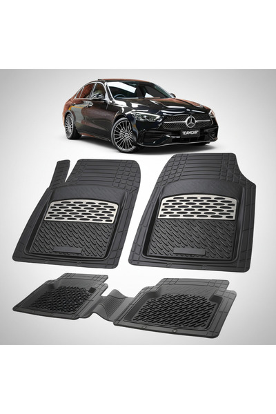 TEAMCAR Covorase Mercedes-Benz C-Class Compatibile W206 Sedan 2021-2025 | Silver