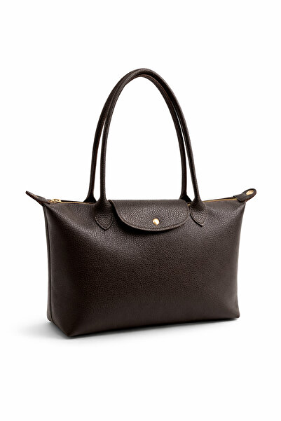 nope21shoess Brown Bag with Front Flap