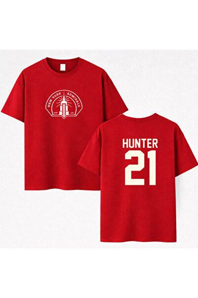 AYDESİGN Heated Rivalry Scoot Hunter 21 Design Text Double-Sided Printed Unis...
