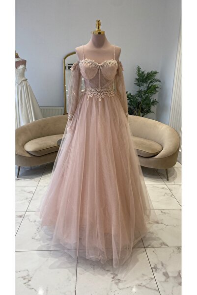 Mergen PUDRA ABİYE ELBİSE