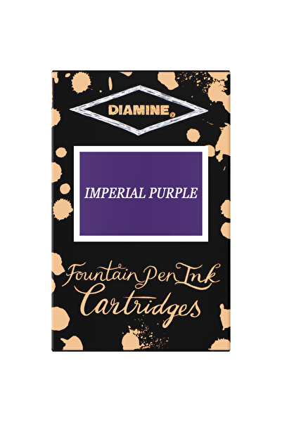 Diamine Set de 18 cartușe de cerneală - Imperial Purple