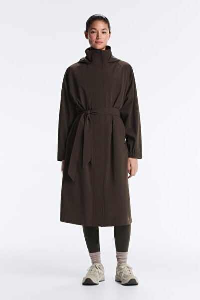 Oysho Ekstra hafif 10k su geçirmez uzun ceket