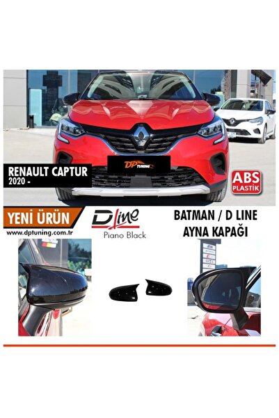 PİNUKS DACIA DUSTER 2018- / RENAULT CAPTUR 2020- YARASA AYNA KAPAĞI P.BLACK O...