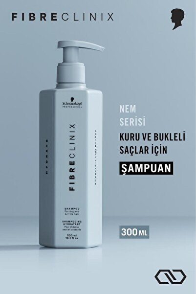 Fibre Clinix Nemlendirici Şampuan 300ml | Kuru ve Cansız Saçlar