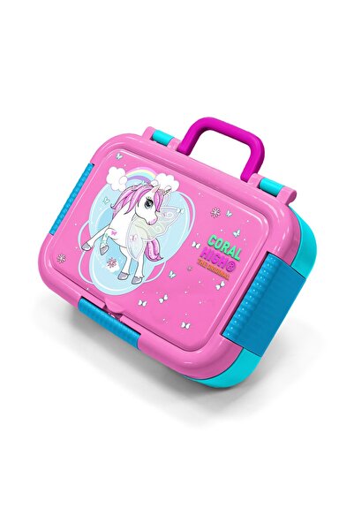 Coral High Παιδικό μπολ φαγητού από ανοξείδωτο ατσάλι με μοτίβο μονόκερου σε ...