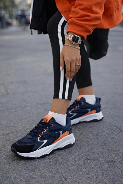 DMAX Women's Lace-Up Lightweight High-Soled Comfortable Casual Sneaker Sports...