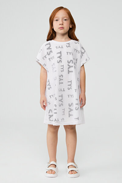 Tyess فتاة فستان أبيض