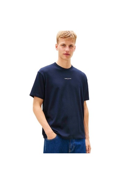 Tommy Hilfiger Tricou TJM RLX LINEAR LOGO TEE EXT Barbati