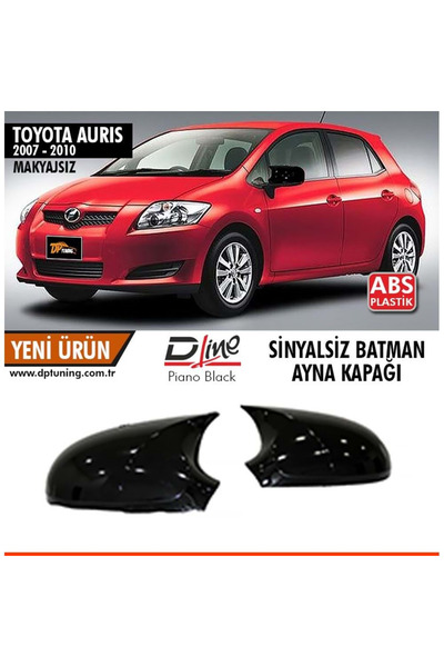 SOLVEKS TOYOTA COROLLA 05-12 / AURIS 06-12 SİNYALLİ YARASA AYNA KAPAĞI OTO AK...