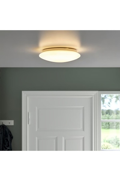 Generic BARLAST LED ceiling/wall lamp, white, 25 cm