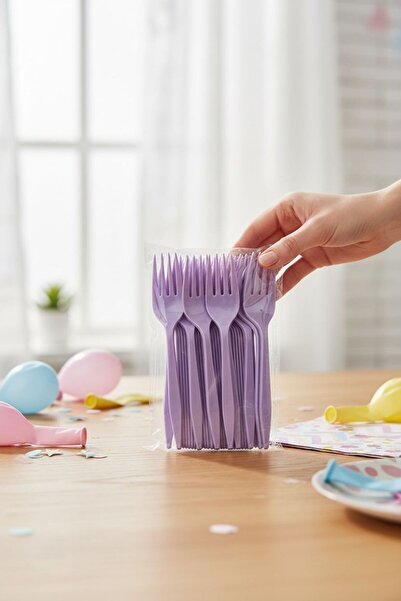 Cadde Süs Fork Colorful 25 Piece Set 25-Piece Fork Set